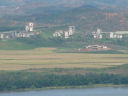 統一展望台から望む北朝鮮(中央部)