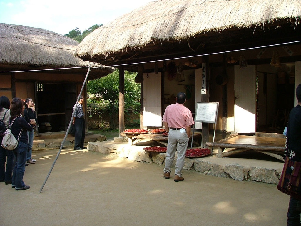 韓国民族村 普通の家