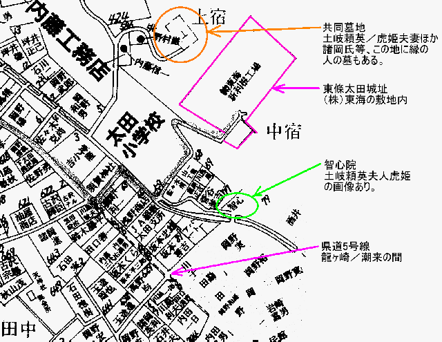 下太田地図